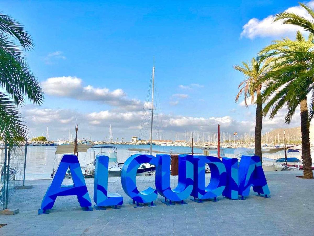 New Apt Relax Home A 150 M Del Mar Wifi Y Piscina Port de Alcudia  Esterno foto